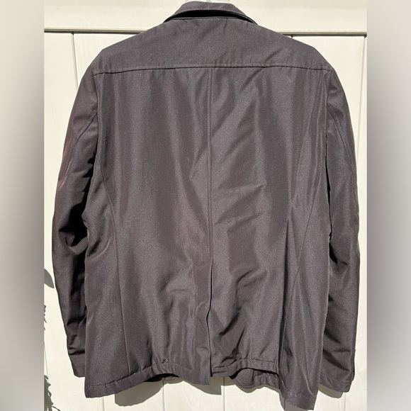 JOHN BARRITT Moto Thermal Jacket XL 44 Black Zip Utility Insulated Pockets Coat - Picture 7 of 9